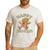 Happy Fri Yay Retro French Fries Friday Lovers Fun Teacher Men's Casual T-Shirt White Happy Fri Yay Retro French Fries Friday Lovers Fun Teacher Men's Casual T-Shirt White