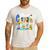 We Heart Love Our School Custodian For Teacher & Kids Men's Casual T-Shirt White