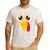 Hilarious Turkey Halloween Thanksgiving Teacher Nurse Men's Casual T-Shirt White Hilarious Turkey Halloween Thanksgiving Teacher Nurse Men's Casual T-Shirt White