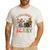 Inclusion Isnt Scary Halloween Skeleton Ghost Sped Teacher Men's Casual T-Shirt White Inclusion Isnt Scary Halloween Skeleton Ghost Sped Teacher Men's Casual T-Shirt White