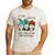 It's Fine We'Re Fine Gnome Pre-K Teacher Christmas Light For Men Women Men's Casual T-Shirt White