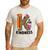 K Is For Kindness Unity Day Teacher Kids Men's Casual T-Shirt White K Is For Kindness Unity Day Teacher Kids Men's Casual T-Shirt White