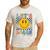 Let's Learn Today Smile Face Back To School For Teacher Kids Men's Casual T-Shirt White Let's Learn Today Smile Face Back To School For Teacher Kids Men's Casual T-Shirt White