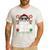 Most Likely Decorate Her Boston Terrier Dog Ugly Christmas Men's Casual T-Shirt White