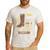 Line Dancing Choreographed Group Dancer Dance Teacher Men's Casual T-Shirt White Line Dancing Choreographed Group Dancer Dance Teacher Men's Casual T-Shirt White