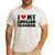 I Love My English Teacher Heart English Language Teachers For Men Women Kids Men's Casual T-Shirt White I Love My English Teacher Heart English Language Teachers For Men Women Kids Men's Casual T-Shirt White