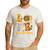 LOVE Kindergarten Pumpkin Teacher Student Halloween Costume Men's Casual T-Shirt White
