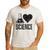 I Love Science Lover Teacher Scientist Sciences Men's Casual T-Shirt White I Love Science Lover Teacher Scientist Sciences Men's Casual T-Shirt White