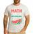 Math Only Place Where People Buy 66 Watermelons Teacher Joke Men's Casual T-Shirt White