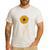 Music Teacher Shirt Sunflower Music Notes Musician Singer Men's Casual T-Shirt White Music Teacher Shirt Sunflower Music Notes Musician Singer Men's Casual T-Shirt White