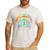 Musical Teacher Teaching Music Is My Jam Rainbow Tie Dye Men's Casual T-Shirt White