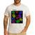 Nerdy Forms Nanotubes Chemistry Teacher Geek Men's Casual T-Shirt White
