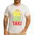No Taki When Teacher Taki Education Classroom Teacher Men's Casual T-Shirt White
