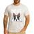 Nope Boston Terrier Puppy Dog Bostie Lover Men Women Girls Kids Men's Casual T-Shirt White