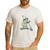 Off To Teach English Scooter Frog ESL Teacher Literature Men's Casual T-Shirt White