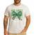 One Lucky Teacher Coquette Bow St Patricks Day Teacher Men's Casual T-Shirt White One Lucky Teacher Coquette Bow St Patricks Day Teacher Men's Casual T-Shirt White