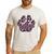 Panthers Paw Print Leopard Maroon Panther Pride Teacher Men's Casual T-Shirt White