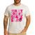 Pink Fourth Grade Era 4th Back To School Grade Teacher Men's Casual T-Shirt White