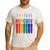 Rainbow Roygbiv Kids Artist Costume Art Teacher Men's Casual T-Shirt White Rainbow Roygbiv Kids Artist Costume Art Teacher Men's Casual T-Shirt White