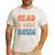 Read A Book Bruh English Teacher Reading Literature Men's Casual T-Shirt White
