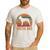 Retro Boston Terrier Dad Dog Owner Pet Bostie Father Men's Casual T-Shirt White