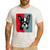 Retro Boston Terrier Dog Lover Bostie Mom Dad Dog Owner Men's Casual T-Shirt White