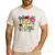 Retro First Grade Teacher Disco Ball Coquette Back To School Men's Casual T-Shirt White
