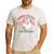 Retro Pink Christmas Santa's Favorite Art Teacher Artist Men's Casual T-Shirt White