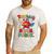 Retro Teaching Is My Superpower Apple Teacher Appreciation Men's Casual T-Shirt White