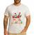 Santa's Favorite Music Teacher Christmas Santa Hat Matching Men's Casual T-Shirt White Santa's Favorite Music Teacher Christmas Santa Hat Matching Men's Casual T-Shirt White
