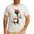 Science Rat Lab Science Scientist Mouse Teacher Chemistry Men's Casual T-Shirt White Science Rat Lab Science Scientist Mouse Teacher Chemistry Men's Casual T-Shirt White