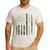 Science Teacher Camo American Flag Back To School Men's Casual T-Shirt White
