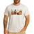 Science Teacher Horror Fall Coffee Halloween Pumpkin Autumn Men's Casual T-Shirt White Science Teacher Horror Fall Coffee Halloween Pumpkin Autumn Men's Casual T-Shirt White