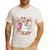 Silly Goose Teacher Club Animal Lover Groovy Teacher Men's Casual T-Shirt White