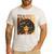 Smart Teacher Afro Girl Melanin African American Wowen Men's Casual T-Shirt White Smart Teacher Afro Girl Melanin African American Wowen Men's Casual T-Shirt White
