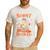Sorry I'm Booked Ghost Reading Book Lover Teacher Halloween Men's Casual T-Shirt White