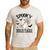Spooky Toddler Teacher Halloween School Men's Casual T-Shirt White Spooky Toddler Teacher Halloween School Men's Casual T-Shirt White