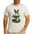 St Patrick's Day Leprechaun Boston Terrier Dog Shamrock For Men Women Kids Men's Casual T-Shirt White