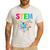 STEM Science Technology Engineering Math Teacher Men's Casual T-Shirt White STEM Science Technology Engineering Math Teacher Men's Casual T-Shirt White