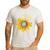 Sunflower Puzzle Pieces Autism Awareness For Mom Teacher For Women Men's Casual T-Shirt White