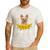 Sunflower Yorkie Mom Dog Lover Men's Casual T-Shirt White