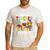 Super Teacher By Day Super Tired By Night Men's Casual T-Shirt White Super Teacher By Day Super Tired By Night Men's Casual T-Shirt White