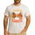 I Teach The Cutest Little Turkeys Teacher Thanksgiving Men's Casual T-Shirt White
