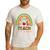 Teach Love Inspire Rainbow Leopard Cheetah Print Teacher Men's Casual T-Shirt White Teach Love Inspire Rainbow Leopard Cheetah Print Teacher Men's Casual T-Shirt White