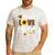 TEACH LOVE INSPIRE Teacher Sunflower Appreciation Men's Casual T-Shirt White