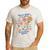 Teach Them Love Them Watch Them Grow Retro Teacher Floral Men's Casual T-Shirt White Teach Them Love Them Watch Them Grow Retro Teacher Floral Men's Casual T-Shirt White