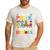 I Teach Pre-K Superheroes Students Teacher Back To School Men's Casual T-Shirt White