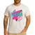 Teacher 90s Retro Colorful Teacher Of The 90s Back To School Men's Casual T-Shirt White Teacher 90s Retro Colorful Teacher Of The 90s Back To School Men's Casual T-Shirt White