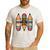 Teacher Life Teach Love Inspire Pencils Inspirational Women Men's Casual T-Shirt White