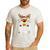 Teacher Squad Red Plaid Rudolph Reindeer Christmas Men's Casual T-Shirt White Teacher Squad Red Plaid Rudolph Reindeer Christmas Men's Casual T-Shirt White